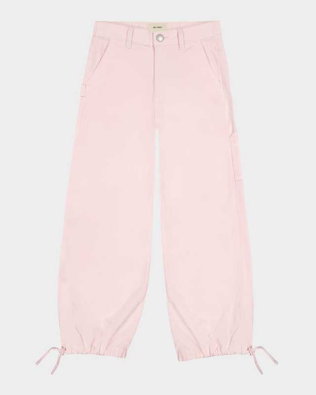 Girl's Lily Wide-Leg Jogger Pants, Size 7-16